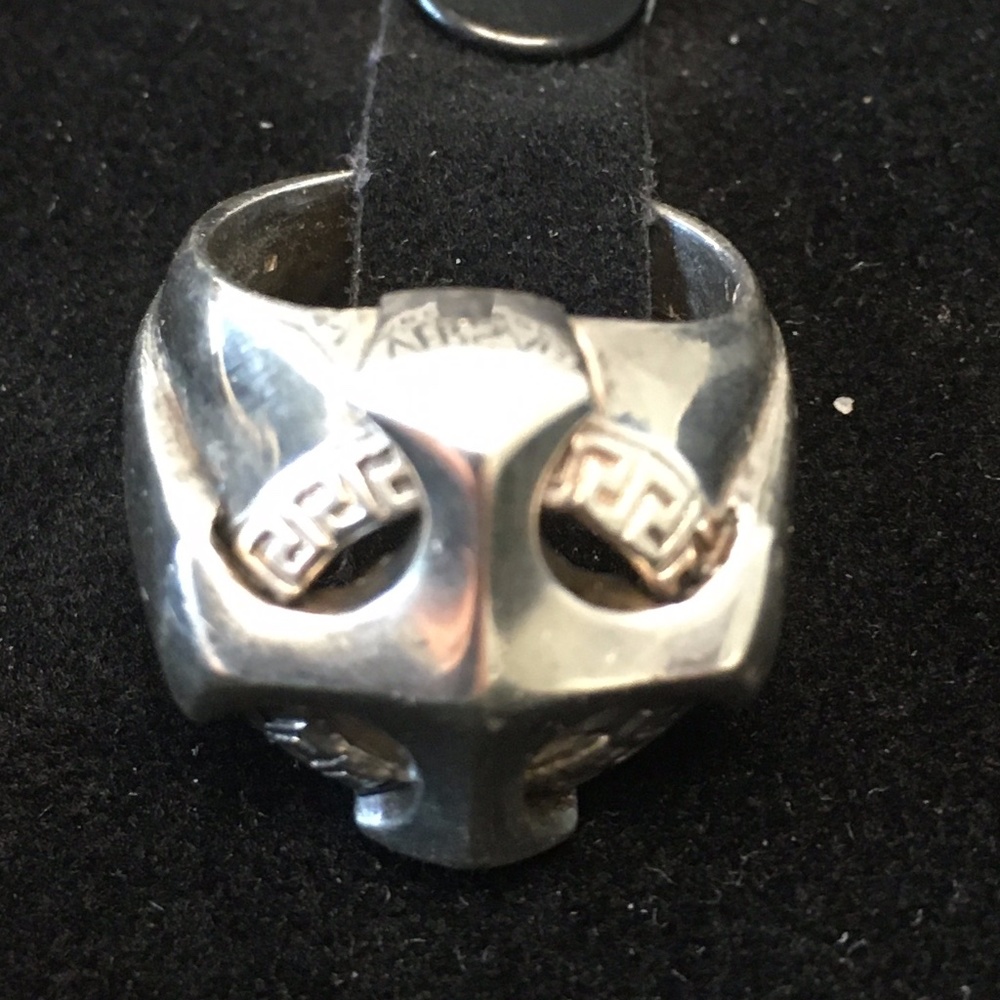 Versace Vintage Sterling Silver Ring